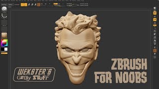 Zbrush tutorial for absolute beginners [upl. by Odlavu576]