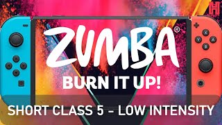 Zumba Burn It Up Short Class 5  15 Minute Low Intensity Workout [upl. by Mcdonald881]