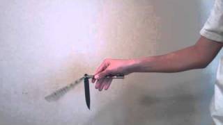 Balisong Tutorial Thumb Roll Beginner [upl. by Annais366]