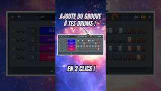 Comment AJOUTER du GROOVE à tes DRUMS en 2 clics shorts flstudio [upl. by Attekram]