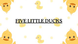 Five Little Ducks Poem l Winkie Binkie [upl. by Tterb]