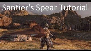 Dark Souls 2 Santiers Spear Tutorial MUNDANE IS INSANE [upl. by Neetsyrk770]