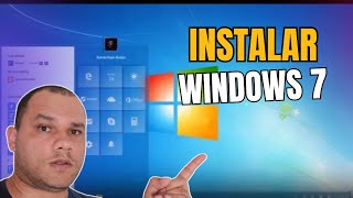 Como Instalar o Novo Windows 7 pelo Pendrive 2024 [upl. by Blane]