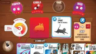 Online Match Party Pack  Exploding Kittens iOS [upl. by Ueihttam]