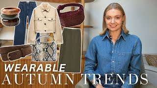 AUTUMN TRENDS 2024  11 accessible realistic fashion trends for fall [upl. by Nrehtak312]