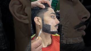 salon reels barber beard colour trending song [upl. by Kcira]