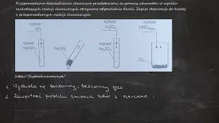 210 Przeprowadzono doświadczenie chemiczne przedstawione za pomocą schematów w wyniku zachodzących [upl. by Ainatnas652]