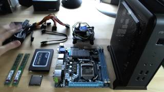 Antec ISK 110 Mini ITX Build Part 1 System Parts [upl. by Germain]