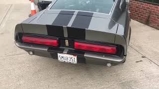 1967 Shelby GT500 mustang licensed movie car clone amazing noise [upl. by Atirahc]