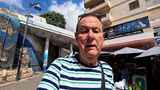 Tenerife  How Busy Is Los Cristanos Playa And The Bars Around The Area [upl. by Berard954]