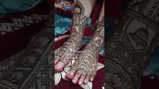 Bridal mehndi Signechar mehndi design mehndidesign mehandi artis mehndihennaartist hennatattoo [upl. by Gray]