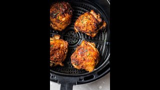 Air Fryer Chicken Thighs Recipe [upl. by Manoop]