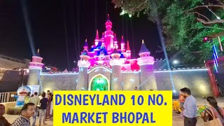 DISNEYLAND 10 NO MARKET BHOPAL I NAVRATRI PANDAL DARSHAN vlog 3 [upl. by Sinaj]