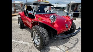 For Sale Authentic 1968 Meyers Manx Dune Buggy Walkaround and Test Drive [upl. by Hgieloj]