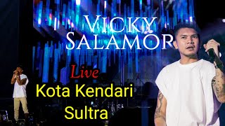 VICKY SALAMOR❗Live Kota Kendari  Deklarasi Calon Walikota Kendari Yudhi Mirna 2024 [upl. by Neelyad]