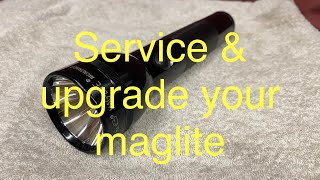 Maglite service amp upgrade  Part 1 [upl. by Oiram]