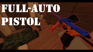 The FULL AUTO PISTOL in DEADLINE Roblox [upl. by Ameluz]