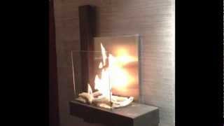 Geo Flame Bio Fire by Gel Fireplaces Ltd [upl. by Ros]