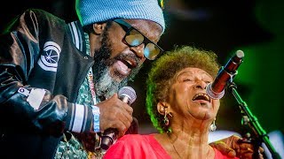 SIMMER DOWN  The Skatalites ft Doreen Shaffer amp Andrew Tosh  Live at Uprising Festival 2018 [upl. by Darian829]