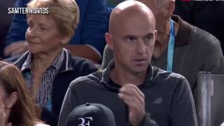 Roger Federer Vs David Goffin Australian Open 2016 R4 Highlights HD [upl. by Brade744]