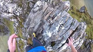 Ring of Steall race prep the Devils Ridge ringofsteallrace salomon skyrunning [upl. by Willman]