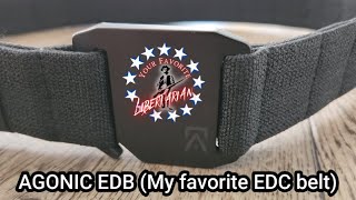 My Favorite EDC Belt Agonic EDB [upl. by Nosaj583]