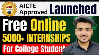 OPPO amp AICTE Launched 5000 Online Internships for College Students  Free Certificate Stipend [upl. by Llednyl]