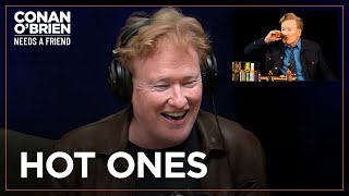 Conan Explains What Happened To His Body After “Hot Ones”  Conan OBrien Needs A Friend [upl. by Neeli387]