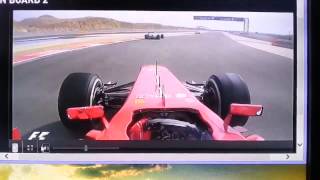 Bahrein GP 2013  Alonso Onboard first laps [upl. by Attennod734]