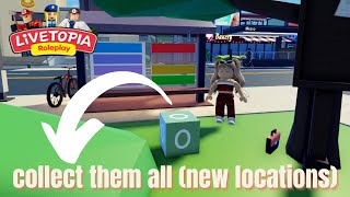 ALL 9 EGGS LOCATION 📦📍Livetopia Roleplay Roblox [upl. by Yendys]