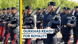 Gurkhas ready to assume Queens Guard duties [upl. by Anol233]