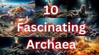 10 Fascinating Types of Archaea Life in Extreme Environments [upl. by Hui953]