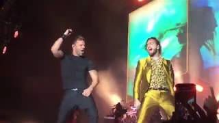 Maluma amp Ricky Martin Perform quotVenta Pa’ Caquot At The Forum  Perez Hilton [upl. by Ocko939]