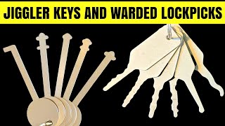 27 Jiggler Keys And Warded Lock Picks [upl. by Paschasia]