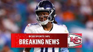 Chiefs finalizing a trade for 3time AllPro WR DeAndre Hopkins [upl. by Nadbus]