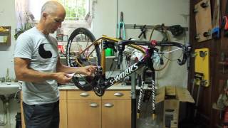 Sworks SL5 Build Part 2  Di2 Setup Seatpost Battery [upl. by Nogaem720]