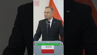 TUSK NIE WIE co PODPSIUJE  Duda MOCNO o Premierze Polski [upl. by Thorrlow]