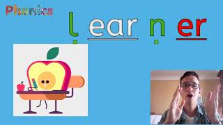 Phonics ur sound as ear trigraph [upl. by Servais]