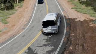 HONDA STEPWGN SPADA The crazy driving in BeamNG [upl. by Suravart]