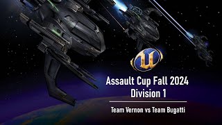 UT2004 Fall 2024 Assault Cup  Div 1  Team Vernon vs Team Bugatti [upl. by Ynnub]