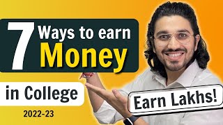 How to Earn Money in College  7 Ways  for College Students [upl. by Atteuqahc208]