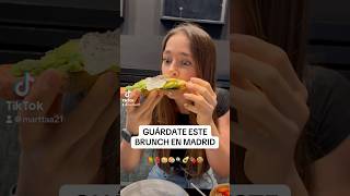 BRUNCH RICORICO EN MADRID brunch madrid healthyfood yummy breakfast healthylifestyle [upl. by Griff]