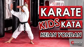 KARATE KIDS  Kata Heian Yondan  In langsamen Schritten [upl. by Werdn]