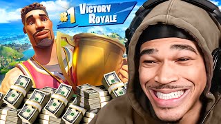 I Won 25K in Faze Rons Worst Gamer Fortnite Tournament [upl. by Nodnnarb]