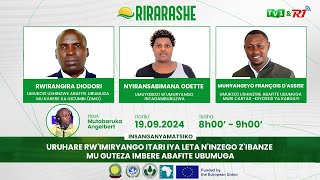 Uruhare rwimiryango itari iya Leta ninzego zibanze mu guteza imbere abafite ubumuga [upl. by Namielus]