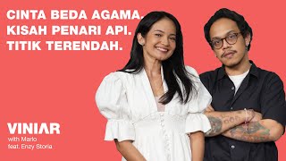 KISAH ENZY SI PENARI API TITIK TERENDAH CINTA BEDA AGAMA  VINIAR hosted by Marlo ft Enzy Storia [upl. by Ettenan131]