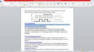 cours 3 reseaux mutiplixage et type de transmission [upl. by Elleniad443]