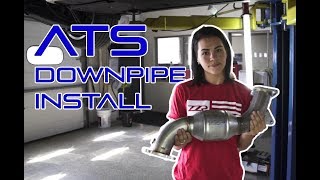 ZZP Install ATS Downpipe [upl. by Moht116]