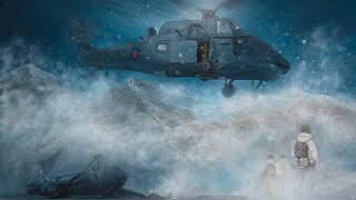 Royal Navy Westland Wessex HAS3 ‘Humphrey’  SAS Fortuna Glacier [upl. by Scarface]