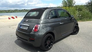 2015 Fiat 500 C 12 8V 69 HP TEST DRIVE [upl. by Gena]